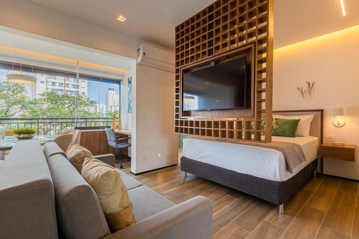 Easy Star - Luxuoso Studio No Coracao Do Campo Belo - Hc01H Apartment Сао Паоло Екстериор снимка
