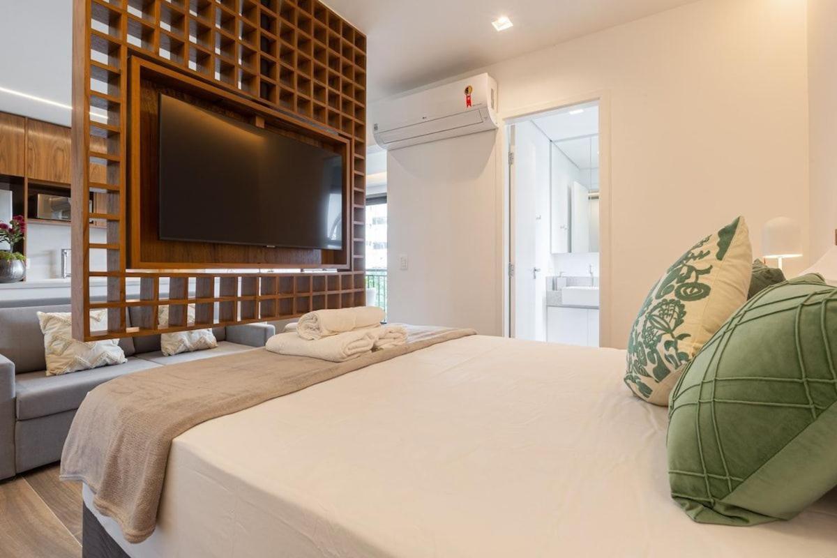 Easy Star - Luxuoso Studio No Coracao Do Campo Belo - Hc01H Apartment Сао Паоло Екстериор снимка
