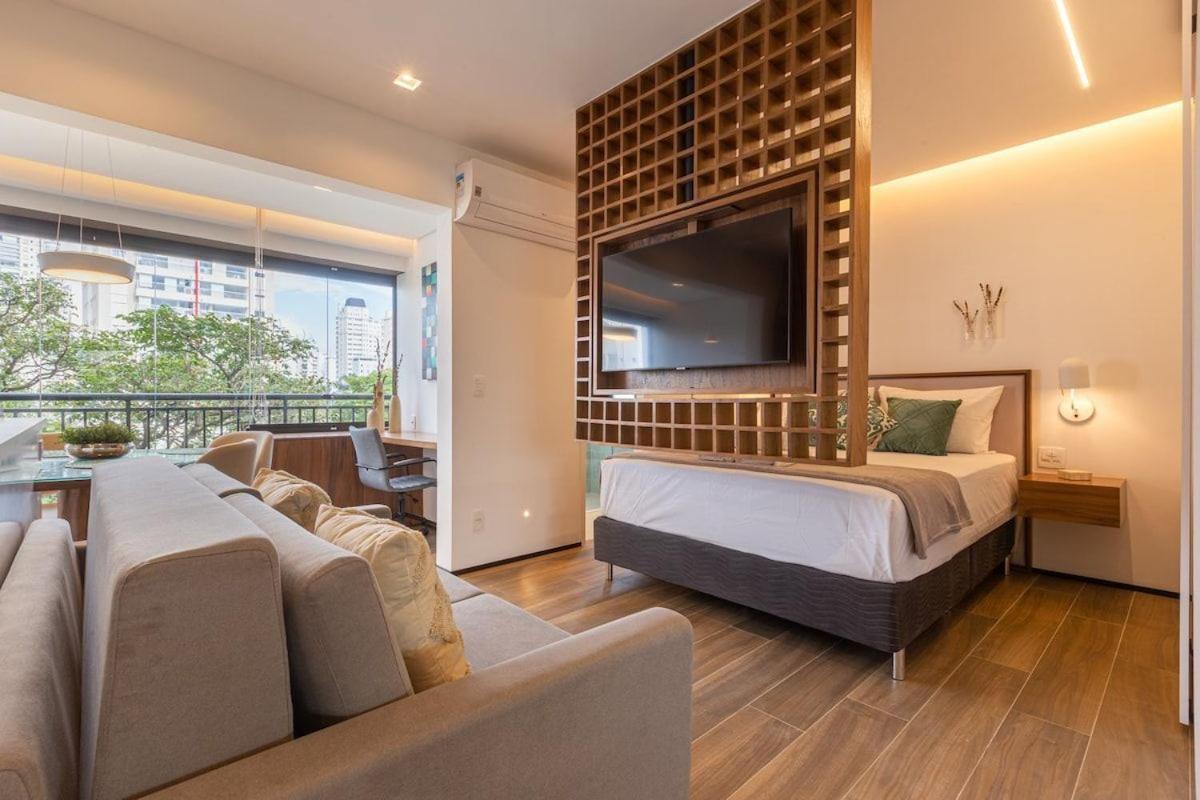 Easy Star - Luxuoso Studio No Coracao Do Campo Belo - Hc01H Apartment Сао Паоло Екстериор снимка